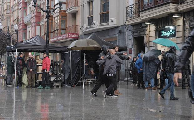 Gijón se convierte en el plató de la comedia 'Si yo fuera rico'