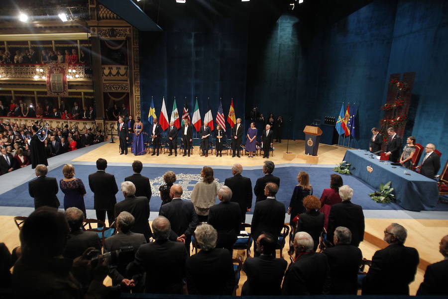 Las mejores imágenes de la ceremonia de los Premios Princesa 2018