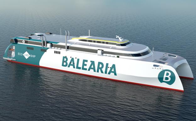 Balearia construirá en Gijón el primer catamarán de alta velocidad del mundo propulsado por motores a gas