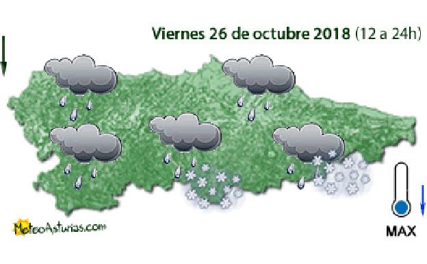 El frío llega a Asturias