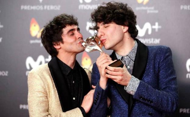 Así fue la eufórica llegada de 'los javis' a la Academia de 'OT 2018'