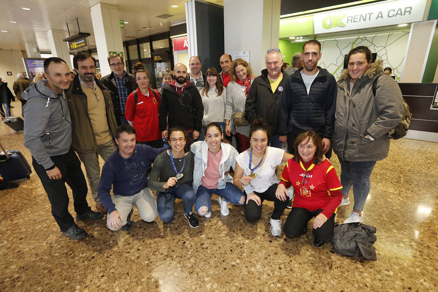 Las campeonas de hockey sobre patines de Europa ya están en Asturias