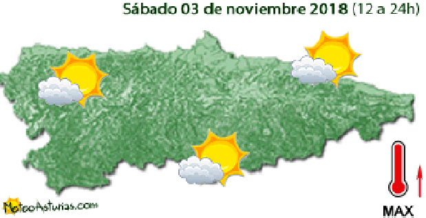 Intervalos nubosos con temperaturas mínimas en descenso