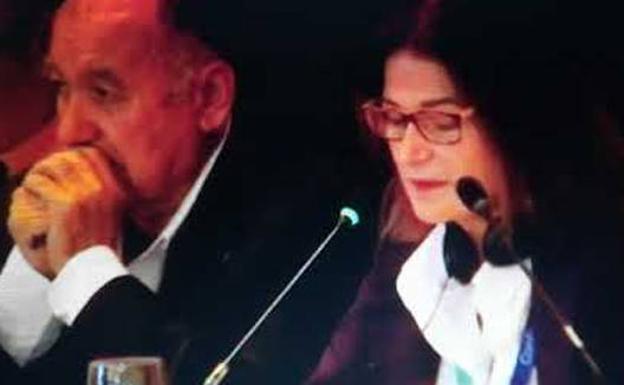 Julia Casanueva, presidenta de la Federación Española de Vela, se marca un Ana Botella