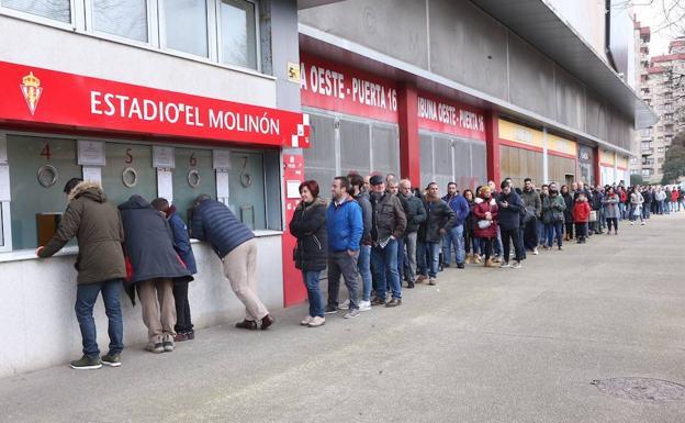 El Sporting pone a la venta este martes las entradas para el derbi