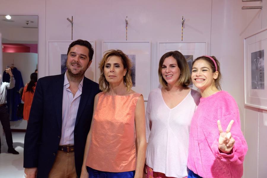 Carmen Figaredo estrena exposición en la tienda de Ágatha Ruiz de la Prada