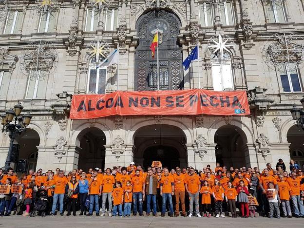 El comité gallego deja en el aire su asistencia a la reunión de hoy con Alcoa en Madrid