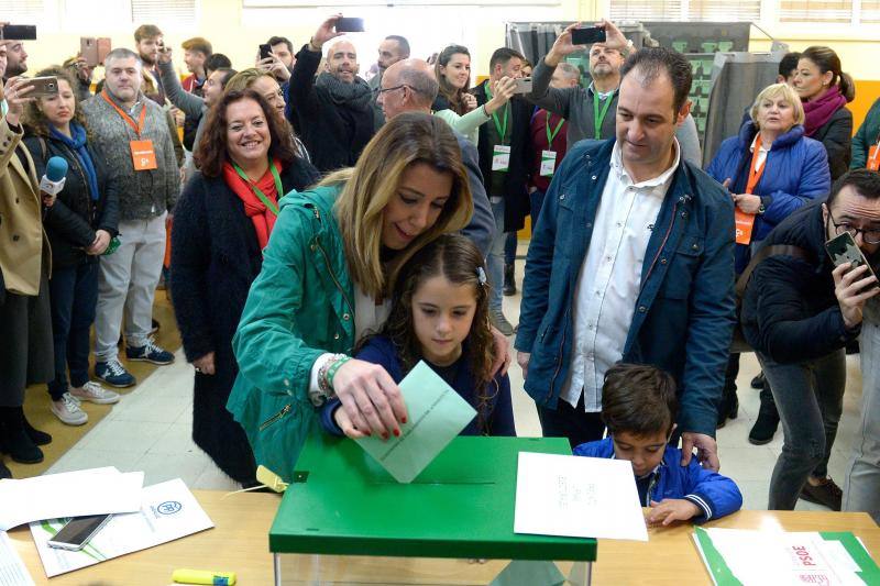 Las elecciones al Parlamento de Andalucía en imágenes