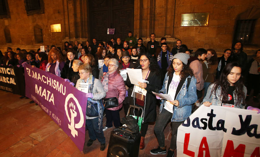 Asturias, en pie contra la condena de 'La Manada'