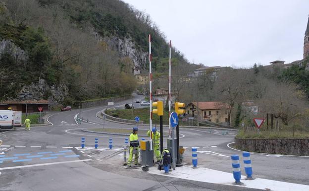 Así funciona el sistema de acceso a los Lagos de Covadonga que se estrena este puente