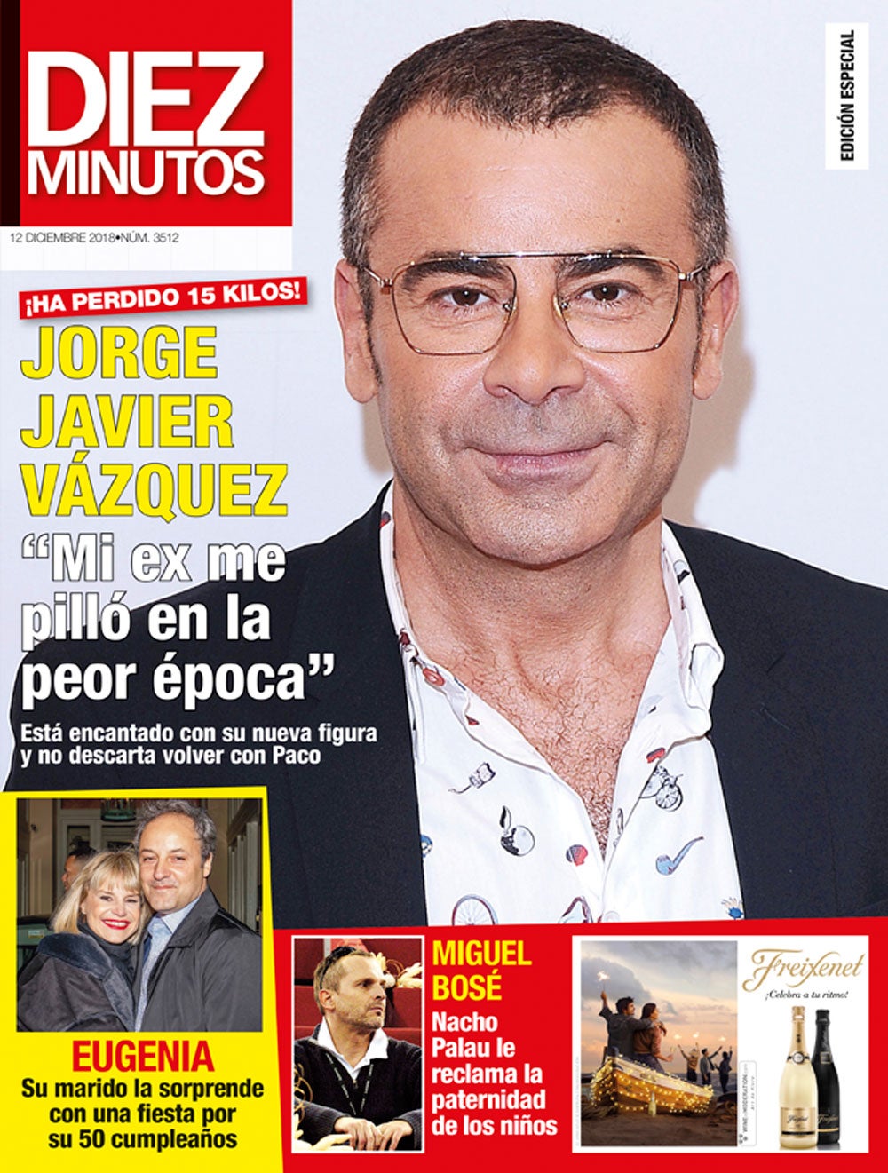 Jorge Javier Vázquez: «Mi ex me pilló en la peor época»