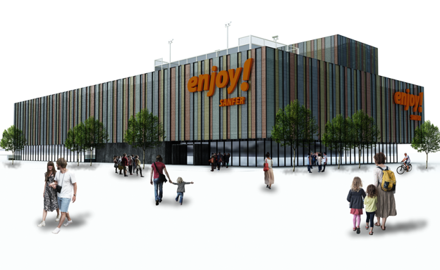 El colegio San Fernando de Avilés contará con un complejo deportivo de 8,5 millones con cinco piscinas