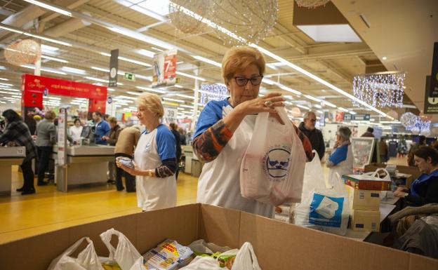 El grupo Dia entregó más de 181.600 kilos al Banco de Alimentos en Asturias
