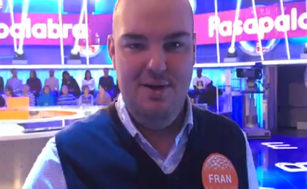 Fran González defiende la figura del profesor en 'Pasapalabra'
