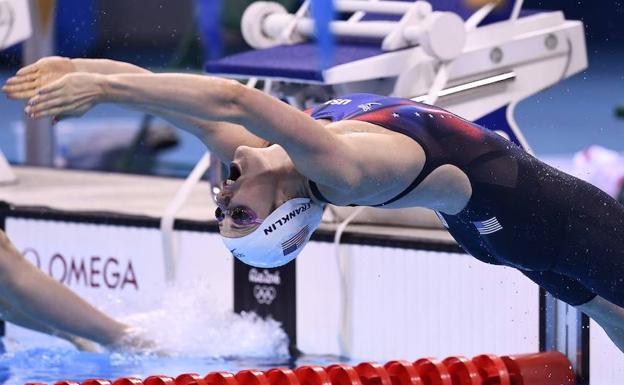 La cinco veces campeona olímpica Missy Franklin se retira de la natación