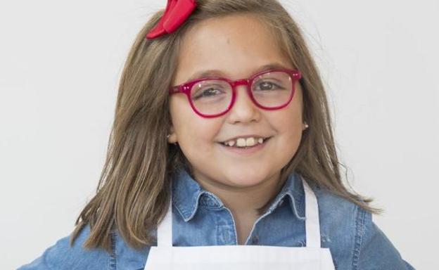 La gijonesa Carlota, de ocho años, aspirante de la nueva edición de MasterChef Junior