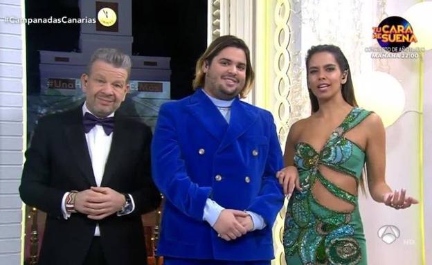 El 'zasca' de Chicote a Cristina Pedroche durante las campanadas canarias