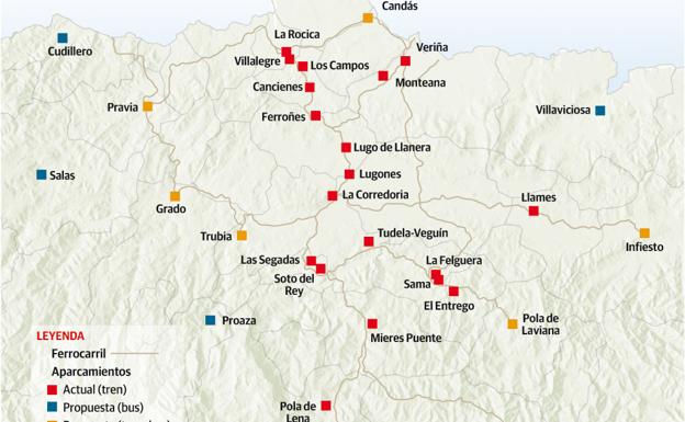 El Principado plantea más aparcamientos disuasorios, carriles bici y subir el precio de la ORA