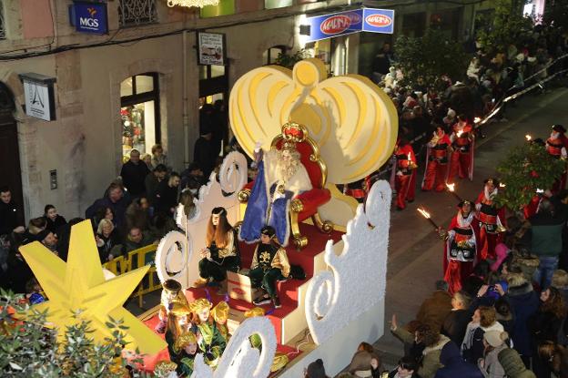 Calor humano para Sus Majestades
