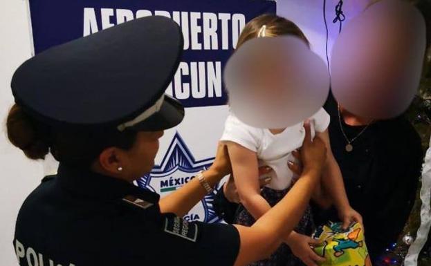 Rescatan a una niña española secuestrada en Cancún antes de ser trasladada a Turquía