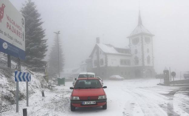 La nieve vuelve a visitar Asturias