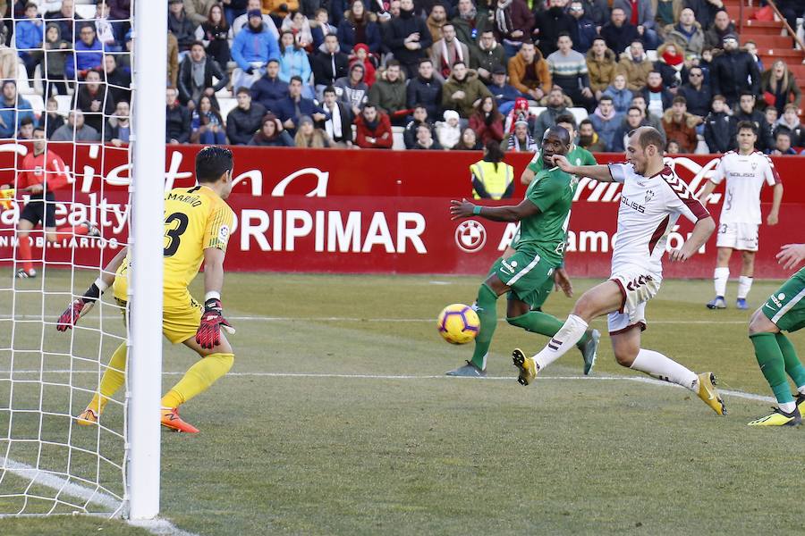 Albacete 1-1 Sporting, en imágenes