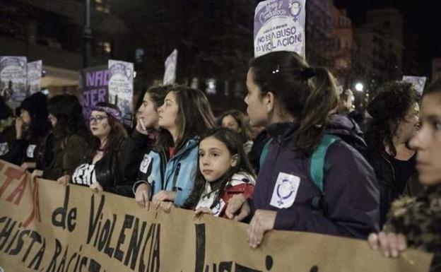 Las feministas se concentran el martes en la plaza Mayor
