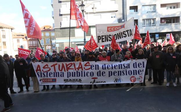 Losa destaca que más de 275.000 asturianos se beneficiarán de la subida de las pensiones