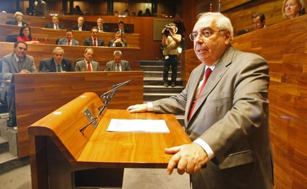 Vicente Álvarez Areces, el orador infatigable que no pensaba jubilarse nunca