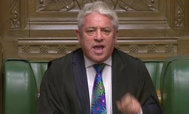 «¡Orden! ¡Ooooooooorden!» El 'speaker' del Parlamento británico causa furor