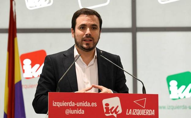 Alberto Garzón: «La situación en Asturias está normalizada. La única anomalía era la de Llamazares»