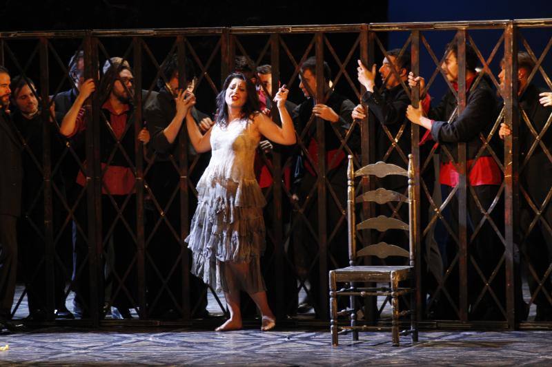 La fuerza de 'Carmen' llega a Oviedo