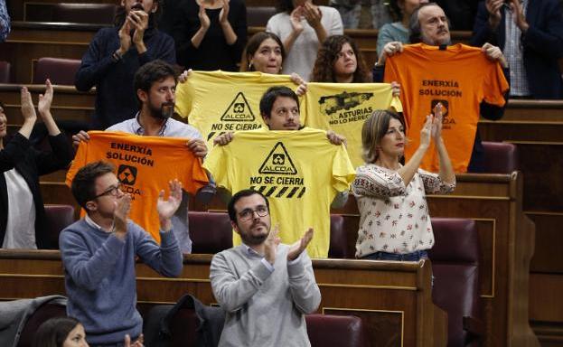 Podemos exige a Sánchez una partida para intervenir Alcoa si no llegan inversores