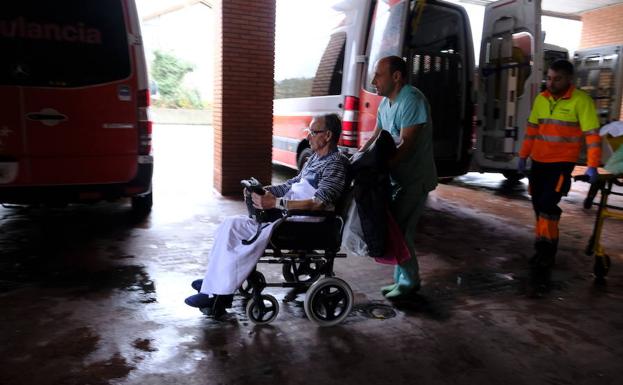 El Hospital del Oriente, evacuado por las inundaciones