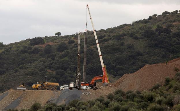 Los mineros asturianos en Totalán: «Seguimos velando armas»
