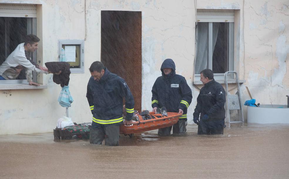 Asturias, otra vez anegada tras las intensas tormentas
