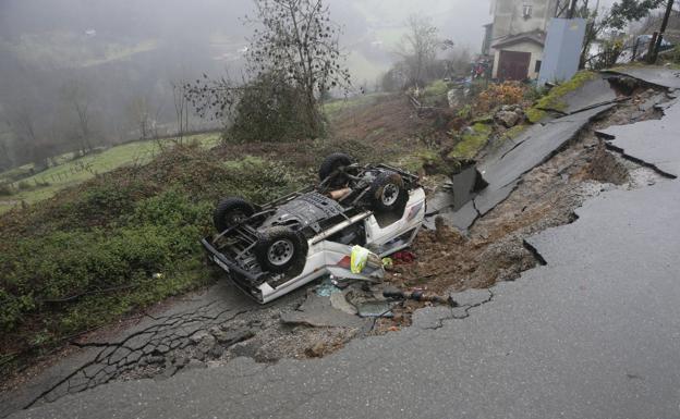 El temporal se ceba con Asturias