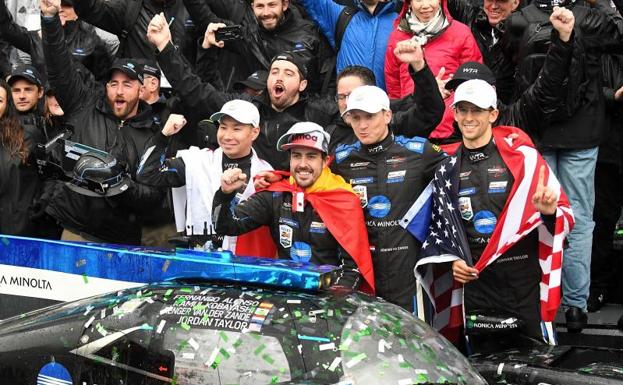 Alonso, la leyenda que conquistó las 24 horas de Daytona