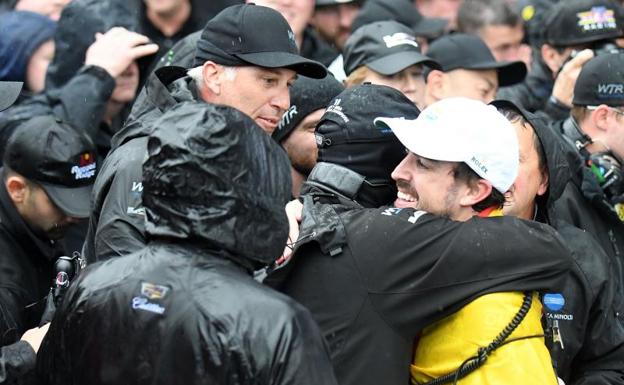 Alonso: «Es una experiencia increíble haber ganado en Daytona»