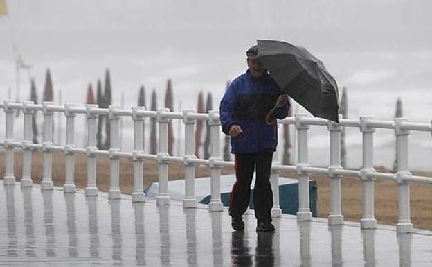 La ciclogénesis 'Gabriel' dejará una semana de lluvias y vientos en Asturias
