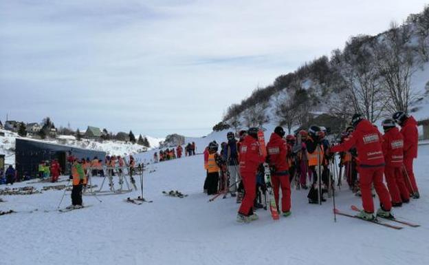 28 kilómetros de nieve bajo el sol