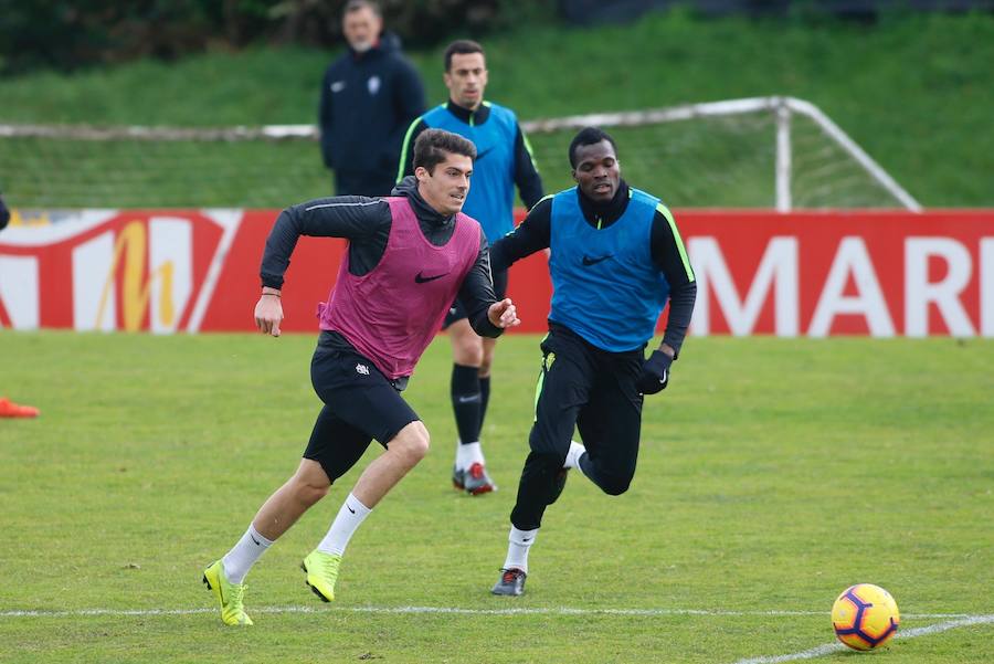 Entrenamiento del Sporting (31-01)