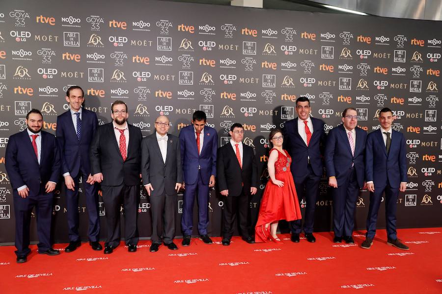 La alfombra roja de los Goya, en imágenes