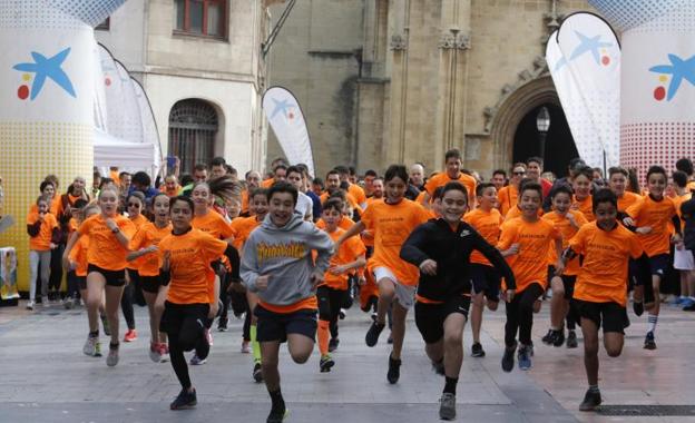 Asturias corre contra el cáncer infantil