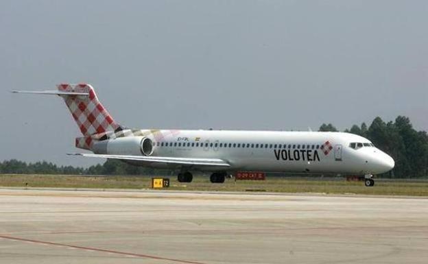 Las prácticas de un avión de Volotea causan alarma