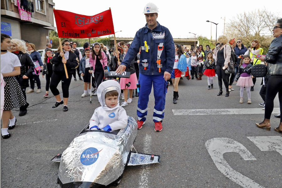 El carnaval se siente en Gijón