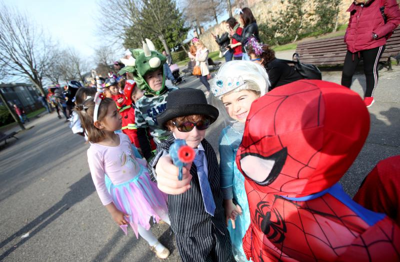 Carnaval en Oviedo: Los colegios abren el Antroxu
