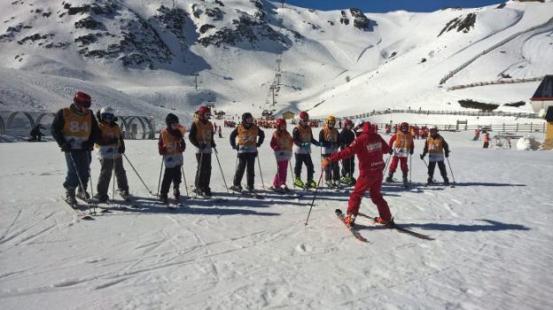 «Récord» de reservas para el esquí durante el puente