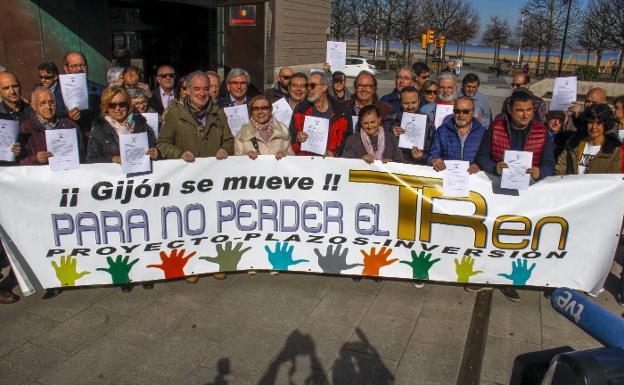 Fomento se compromete ahora a firmar el convenio del plan de vías de Gijón antes del 28 de abril