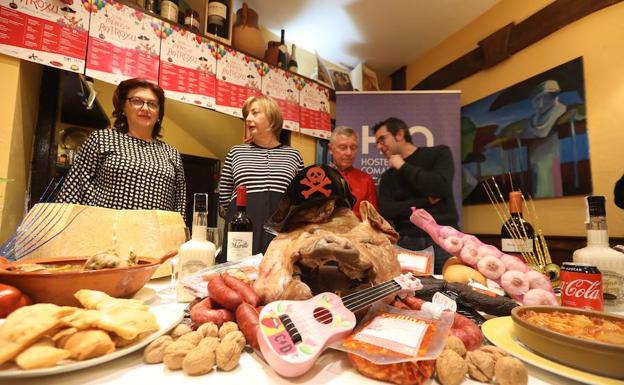 Doce restaurantes servirán los menús de Antroxu el lunes y el martes